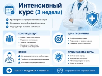 Реабилитация за 21 день в Николаевске
